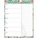 Weekly Meal Planner - Grocery List Magnetic Notepads 7 x 9 Meal Planning Pad with Tear Off Shopping List for Convenient Shopping - Notepad with Magnet for Refrigerator or Desk