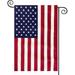TOPFLAGS American Flag USA Garden Flag 12.5 x 18 - Patriotic Double Sided Small American Flags for Yard (American Garden Flag)