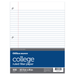 Office Depot - Filler Paper - Notebook Filler Paper College Ruled - Paper - 10.62 x 8.12 x 1.5 - Paper - 8 x 10-1/