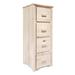 Montana Woodworks® Homestead File Cabinet 4-Drawer Wood in Brown/Green | 61 H x 23 W x 21 D in | Wayfair MWHCFC