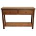 American Heartland Rustic Promo Sofa Table Wood in Red | 32 H x 48 W x 16 D in | Wayfair 37305BR