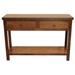 American Heartland Rustic Promo Sofa Table Wood in Green | 32 H x 48 W x 16 D in | Wayfair 37305CC