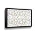 Wrought Studio™ Across Geometrics Gallery Wrapped Canvas in White | 24 H x 36 W x 2 D in | Wayfair 390A539C0D7949CAB3E3F7633918DA05