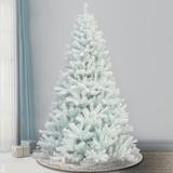 National Tree Co. 7.5" H White Flocked/Frosted Christmas Tree in Green | Wayfair PVC33-508-75