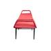 Innit Pelopin Indoor/Outdoor Handmade Bench Metal in Red/Black | 20 H x 65 W x 16 D in | Wayfair i26-01-08