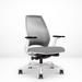 Via Seating 4U Task Chair Upholstered in Gray/Blue/Brown | 43 H x 27 W x 28.2 D in | Wayfair 850017632950