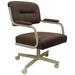 Latitude Run® Arm Chair in Dark Upholstered/Fabric in Brown | 38 H x 22.5 W x 20.5 D in | Wayfair 15AEBC52A825440D8B88A4141D49BF6B