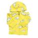 Pre-owned Hanna Andersson Unisex Yellow | White Bunny Hoodie size: 6-12 Months