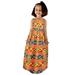 Outfits Baby Dress Ankara Backless 16Y Dresses Strap Traditional Girls Princess Toddler Style Kids Sleeveless Dashiki Girls Dresses Audition Dress