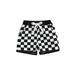 Genuiskids Infant Toddler Baby Boy Shorts Summer Plaid Cotton Checkerboard Print Sports Jogger Shorts Kids Active Pants Casual Short Pants