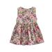 Girls Flowers Dress Kids Sleeveless Summer Children Sundress Princess Print Girls Dress&Skirt Face Print Dress