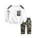 Letter Pants Camouflage Baby Kids Set Tracksuit Tops 2PCS Outfits Boys Teen Boys Outfits&Set Boy Clothes Pack