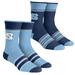 Youth Rock Em Socks North Carolina Tar Heels Multi-Stripe 2-Pack Team Crew Sock Set