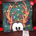 Disney Holiday | Disney Mickey Christmas Throw Pillow | Color: Green | Size: Os