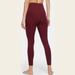 Nike Pants & Jumpsuits | Nike Women's Yoga 7/8 Lurex High Rise Tights Dri-Fit Leggings Dark Beetroot Nwt | Color: Purple | Size: Xxl