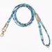 Lilly Pulitzer Dog | Lilly Pulitzer Dog Leash Seasalt Blue Barking Up The Palm Tree Printed Puppy Nwt | Color: Blue/Pink | Size: 53 In