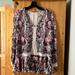 Free People Dresses | Free People | Lovely Dreams Print Tunic | Multicolored/Paisley | Color: Green/Purple | Size: S