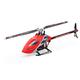 OMPHOBBY M2 EVO RC Helicopter for Adults Dual Brushless Motors Direct-Drive 6 Channel RC Helicopters Outdoor, Superior 3D RC Plane Gifts Newly Upgraded Mini Drone BNF (Red-No Controller)
