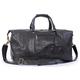 Bucklestone - Men's Leather Holdall - Large Overnight Duffle Bag - Weekend Travel Bag with Adjustable Detachable Strap - York - Black