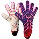 Renegade GK Apex Strapless Professional Football Goalie Gloves (Sizes 6-12, Level 5.5) 4+5MM EXT Contact Grip | Evo Negative Cut Goalkeeper Gloves for Elite Play (Flare 2.0 (Non-Fingersave), 7)