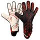 Renegade GK Apex Strapless Professional Football Goalie Gloves (Sizes 6-12, Level 5.5) 4+5MM EXT Contact Grip | Evo Negative Cut Goalkeeper Gloves for Elite Play (Rampage 2.0 (Non-Fingersave), 9)