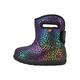 BOGS Baby Waterproof Insulated Washable Warm Wellies Boots (Black Multi, uk_footwear_size_system, infant, women, numeric, medium, numeric_7)