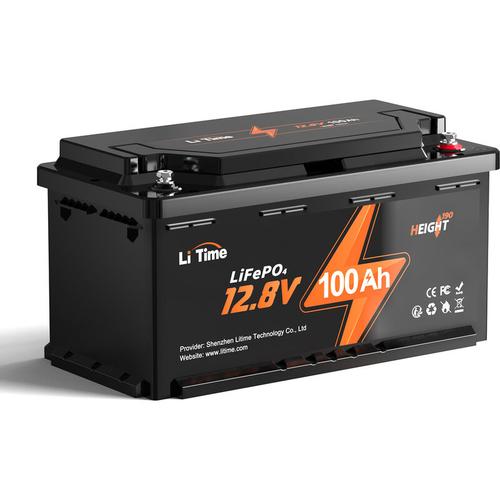 Akku LiFePO4 Batterie Lithium 12V 400Ah Ampere Time Perfekter Ersatz für Bleisäure-Batterie,