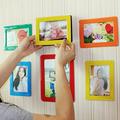 Conditiclusy Mini Rectangle Magnetic Fridge Refrigerator Magnet Picture Photo Frame DIY Decor