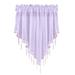 Solid Color Finished Curtain Curtain Drapery 51x24 Bedroom Home Decor Triangle Curtain Curtain Screen Kitchen Short Curtain Curtain 40 Inch Length Curtain without Drilling Beaded Curtain Noise uction