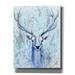 Epic Graffiti Blue Spirit Deer by Michelle Faber Canvas Wall Art 26 x34