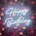 16.65 x11.42 Happy birthday A Neon Light Sign LED Night Lights USB Operated Decorative Marquee Sign Bar Pub Store Club Garage Home Party Decor