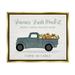 Stupell Industries Farmers Fresh Market Assorted Produce Rustic Sign Graphic Art Metallic Gold Floating Framed Canvas Print Wall Art Design by Natalie Carpentieri