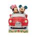 Jim Shore Minnie and Mickey in Car Figurine