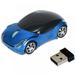 Feiona Colorful 3D Sport Car Shape Mouse 2.4GHz Wireless Mouse 1600DPI 3 Buttons Optical Ergonomic Gaming Mice with USB Receiver for PC Laptop Computer (Blue)