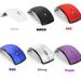 Feiona 2.4G Wireless Mouse Foldable Computer Mouse Mini Travel Notebook Mute Mouse USB Receiver For Laptop PC