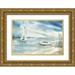 Robinson Carol 24x17 Gold Ornate Wood Framed with Double Matting Museum Art Print Titled - Subtle Sail