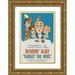 Unknown 20th Century American Illustrator 17x24 Gold Ornate Wood Framed with Double Matting Museum Art Print Titled - Movie Poster: Bobby Ray - Greet the Wife