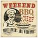 Great BIG Canvas | Weekend BBQ Chef Art Print - 20x20