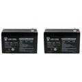 12V 9Ah SLA Battery for Merida PC 550 LTD Electric Bike - 2 Pack