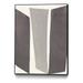 Giant Art Canvas 30x40 Colorblock Artifact II Framed in White