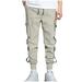 Clearance Pants for Men Men s Hiking Cargo Pants Relaxed Fit Stretch Jogger Pants Cycling Waterproof Outdoor Trousers with Pockets