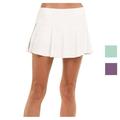 Lucky in Love womens High Tech Flounce Skort M White