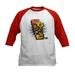 CafePress - GI Joe American Hero Baseball Jersey - Kids Cotton Baseball Jersey 3/4 Sleeve Shirt