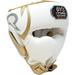 RIVAL Boxing RHG100 Professional Headgear - XL - White/Gold
