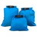 3 Pack Waterproof Dry Sacks Lightweight Outdoor Dry Bags Ultimate Dry Bags for Rafting Boating Camping (1.5L 2.5L 3.5L)