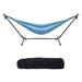 BMTBUY Portable Outdoor Polyester Hammock Set Blue & Green