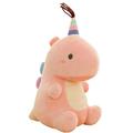 Pudcoco Cartoon Cute Dinosaur Toy Cute Kids Stuffed Toys Animal Plush Toy for Kids Boys Babies Toddlers