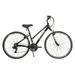 XDS Cross 200 21sp Women s 700C Hybrid City Commuter Bike Color: Shiny Black Frame Size: 17