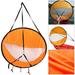 Feiona New Arrival 108*108cm Inflatable Rowing Sails Folding Boat Accessories 3 Color Fishing Boat Ship