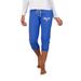 Women's Concepts Sport Royal Indianapolis Colts Quest Knit Capri Pants